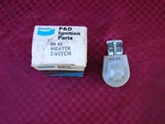 Vintage Nos Bendix Under Dash Heater Switch 6 Volt. Fixed Price $89.00.