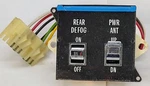 Nos Cadillac 1603638 Power Antenna + Electric Defogger Switch 1974 1975 1976 Nib. Fixed Price $299.99.