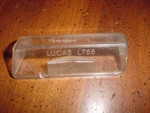 Good Used Lucas License Plate Lh Lens Triumph TR6 Spitfire GT6. Fixed Price $9.00.