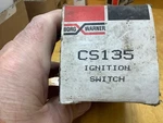 1978-1979 Ford Truck Ignition Switch; Bwd# CS135; Replaces Oem# D8TZ-11572A. Fixed Price $19.00.