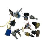 Bourns Beckman Helipot Alcoswitch Potentiometers, Rotary Mixed, 11 Pcs. Fixed Price $19.96.