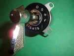 2A(1800) Used Jaguar S.1 Xke MK2, Lucas 4-POS. Oshf Headlamp Switch. Fixed Price $168.00.