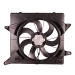 Replacement Radiator Fan Assembly Repair Part For 2010-2011 Cadillac Srx. Fixed Price $325.95.