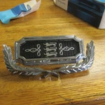 Nos 1973 - 1976 Ford Torino Gran Elite Roof Pillar Ornament Emblem Rare. Fixed Price $199.99.