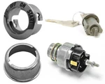 New 1964-1966 Mustang Ignition Switch Bezel Key Spacer Lock Kit Complete. Fixed Price $47.95.