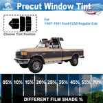 Precut 2PLY Window Tint Film Kit 1987-1991 Ford F250/F350/F450 Regular Cab. Fixed Price $39.99.
