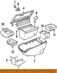 Gm Oem 84-91 Bravada Console Center-lock Cylinder 12507453. Fixed Price $15.74.
