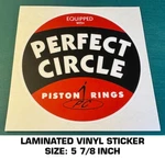 Perfect Circle Piston Rings Vinyl Decal Sticker - Vintage Nascar Road Racing. Fixed Price $10.23.