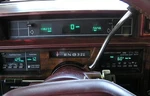 Cadillac Deville, Fleetwood, Fwd : 1989, Digital Speedometer Instrument Cluster. Fixed Price $185.00.