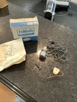 Nos 1966 Ford Galaxie Parking Brake Warning Kit C6AZ-15A852-A. Fixed Price $115.00.