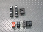 77-85 Mercedes 300D W123 Mirror Hazard Window Defrost Light Ant Switch Set Oem. Fixed Price $128.81.