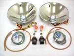 1932 Ford Car & Pickup Truck Halogen Headlight Conversion Kit W/ Turn Signal. Fixed Price $183.02.
