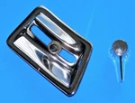 1966 Cadillac Fleetwood Deville Oem Driver Side Mirror Knob With Handle Bezel. Fixed Price $36.66.