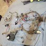 1974 Corvette Main Dash Wiring Harness & Fuse Box With Ac Air Original Gm. Fixed Price $350.00.