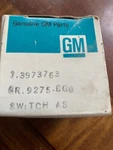 Nos Gm Heater Blower Switch 1971-79 Pn 3973763 Obsolete. Fixed Price $21.95.