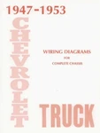 Chevy Truck All Models 1947 - 1953 Wiring Diagrams Book. Fixed Price $27.81.