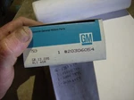 Genuine Gm Acdelco 20306054 Door Lock Relay. Fixed Price $169.99.