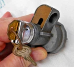 Vintage Original 55 56 Chevy 57 Corvette Ignition Switch Lock Cyl & Keys 1116512. Fixed Price $135.00.