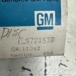 Gm 9721538 Rear Tailgate Limit Switch 1969 Chevy, Pontiac, Olds, Buick (desc)nos. Fixed Price $30.00.