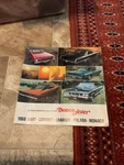 1968 Dodge Full Line Showroom Brochure Fever Charger Coronet Dart Mopar. Fixed Price $7.99.