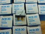 18 New Genuine Oem Gm Circuit Breakers 30 Amp Replaces 1252240. Fixed Price $90.00.