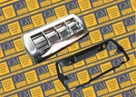 1948-1953 Gm & Packard Button Power Window Switch With Chrome Bezel Retainer. Fixed Price $259.95.