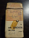Nos Delco Remy 1993436 Wiper Washer Switch For 69-70 Oldsmobile. Fixed Price $35.00.