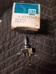 Nos 1977 Buick Lesabre Electra Riviera Rear Defogger Switch Gm # 1253362. Fixed Price $69.00.