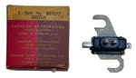 New Old Stock Hand Brake Signal Light Control Switch For 1941-49 Mopar #867077. Fixed Price $45.00.