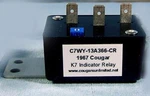 C37) 1967 Cougar Turn Signal K7 Electronic Indicator Relay ( Fixes Led Glitch. Fixed Price $129.95.