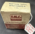 Vintage Ford Auto Part: Fomoco Head Lamp Switch Nos B7 AZ-13A024-A '57-'59. Fixed Price $24.99.