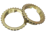 New 1939-56 Ford Transmission Synchronizer Blocker Rings Pair Flathead 81A-7107. Fixed Price $28.75.