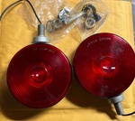 Arrow 157 Truck Turn Signal Light Nos With Red Lenses. Rat Rod Perfect. Fixed Price $30.00.