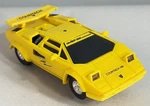 Vintage Yellow Artin 1/43 Lamborghini Countach 5000 Slot Car Works Headlights. Fixed Price $13.38.