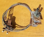 Heater Control Valve Cables Chevy Chevrolet 1949-50 1950 Fleetline Coupe. Fixed Price $141.11.