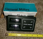 New Nos Gm 1982-88 A-body 4-WAY Drivers Power Window Switch # 20432674 Oem. Fixed Price $75.00.