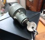 1930 -40S Ford Ignition Switch With Functioning Logo Key. Fixed Price $49.99.
