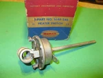Nos Mopar 1956 Plymouth Heater Switch, In Box, 1648736. Fixed Price $27.49.