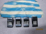 Nos Chevrolet 1960 1961 1962 1963 1964 Truck Heater Control Knob Set Gm 3833127. Fixed Price $70.00.