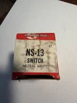 Nos Standard Plus NS-13 Neutral Safety Switch Vintage Automotive Transmission. Fixed Price $18.99.
