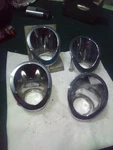 Dash Ignition Switch Bezel 2820090 & Ret 67 Barracuda Dart Valiant Lot OF4. Fixed Price $93.00.