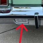 Dodge Charger, Chrysler Cordoba : 1975, 1976, Left Rear Backup/reverse Light. Fixed Price $30.00.