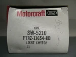 Nos Ford F7AZ-11654-BB Motorcraft SW-5210 Headight Headlamp Switch Free Shiping. Fixed Price $90.00.