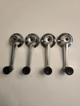 Set Of 1967 Ford Oem Black Knob Window Cranks C7AB-6223348-B. Fixed Price $64.95.