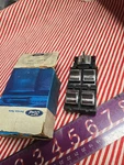 Nos Oem Mustang Cougar Mark Iv D2MY-14529-B Master Power Window Switch Asy 72-9. Fixed Price $125.00.