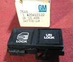 Nos 1985-1990 Buick, Oldsmobile Door Lock Switch 20610122. Fixed Price $27.49.