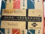 Nissan 25540-B5100 Datsun 620 Switch/dim Oem Genuine Car Part Japan Rare Af. Fixed Price $283.81.