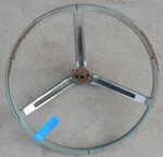 Ford Thunderbird Steering Wheel Chrome Trim 1961-1963 61-63 Oem. Fixed Price $200.00.