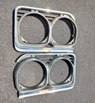 1966 Buick Skylark Gs Special Sport Wagon Headlight Bezels Headlamp. Fixed Price $52.50.