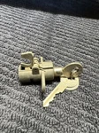 57-64 Ford Passenger Glove Compartment Lock W/ Keys B9A-6406081-A. Fixed Price $42.50.